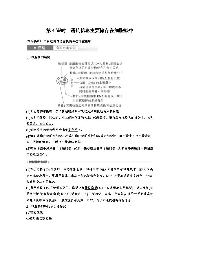 2024-2025学年精品同步讲义 生物(选择性必修第二册 人教版2019) 第4章 重点突破练(四) Word版含解析